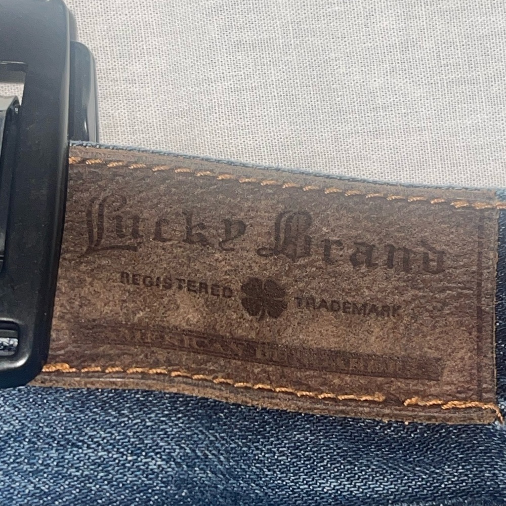 Lucky Brand men’s #361 vintage straight leg jeans size 38X32 GUC - Picture 5 of 7